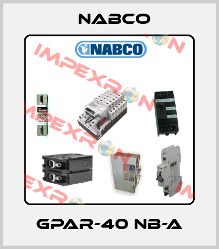 GPAR-40 NB-A Nabco