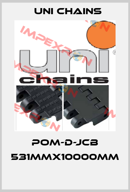 POM-D-JCB 531mmx10000mm  Uni Chains