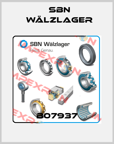 B07937 SBN Wälzlager