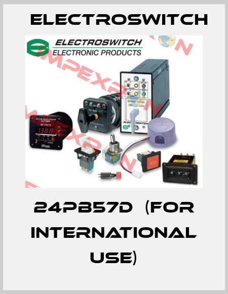24PB57D  (for international use) Electroswitch