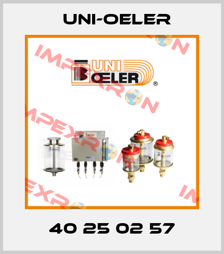 40 25 02 57 Uni-Oeler