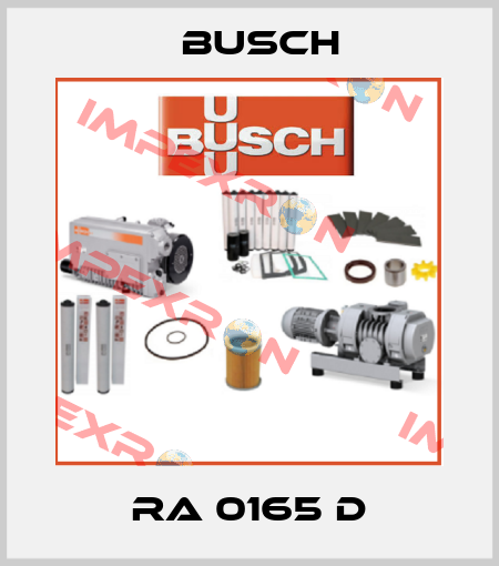 RA 0165 D Busch