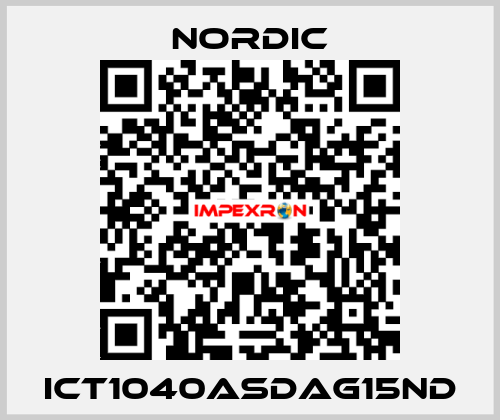 ICT1040ASDAG15ND NORDIC