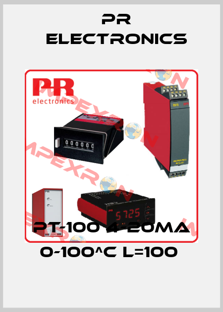 PT-100 4-20MA 0-100^C L=100  Pr Electronics