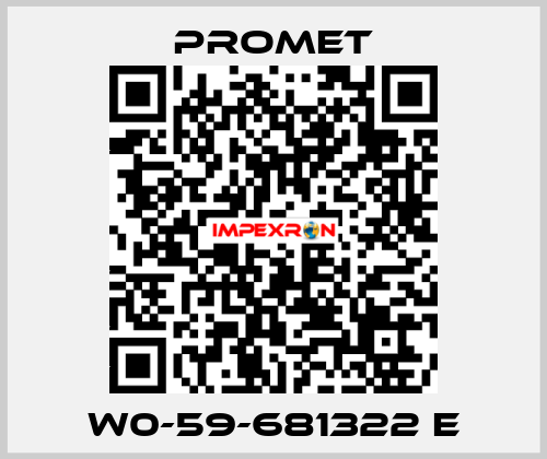 W0-59-681322 E Promet