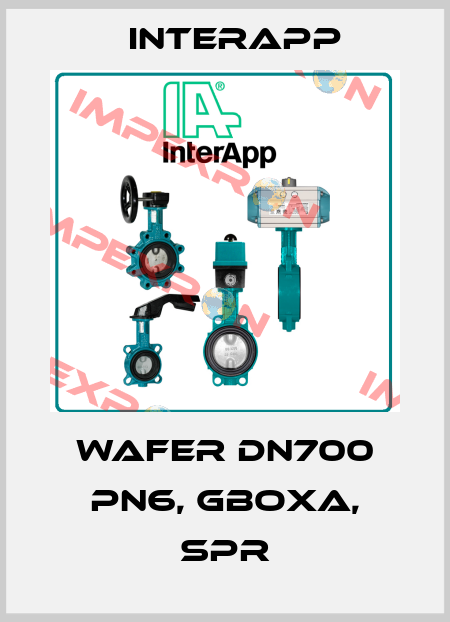 Wafer DN700 PN6, GboxA, SPR InterApp
