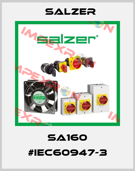 SA160 #IEC60947-3 Salzer