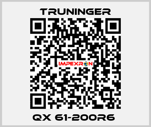 QX 61-200R6  Truninger