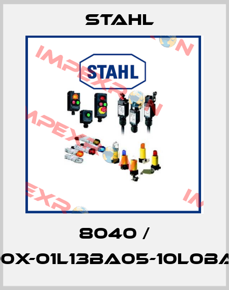 8040 / 1290X-01L13BA05-10L0BA05 Stahl