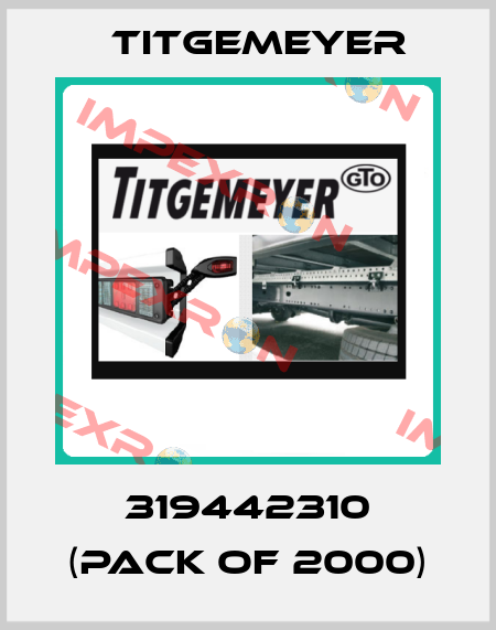 319442310 (pack of 2000) Titgemeyer