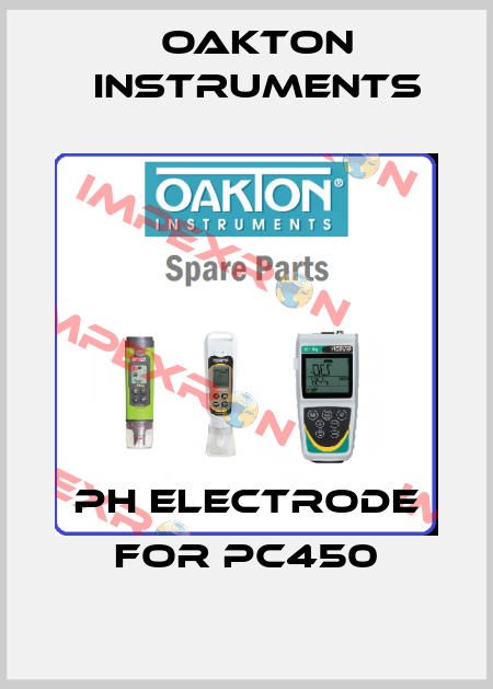 PH ELECTRODE FOR PC450 Oakton Instruments