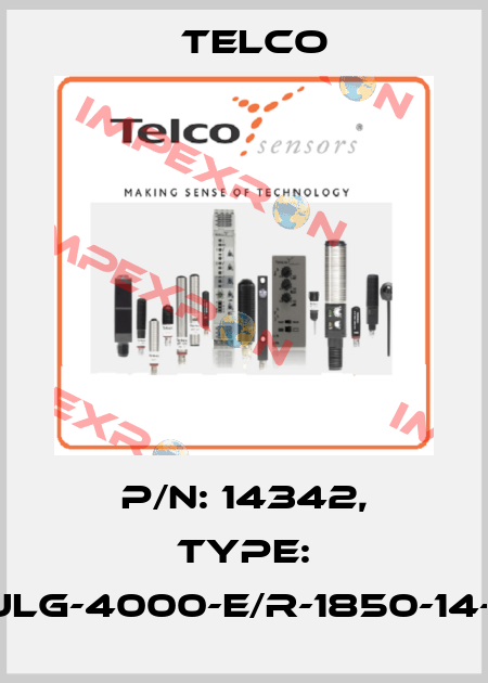 p/n: 14342, Type: SULG-4000-E/R-1850-14-01 Telco