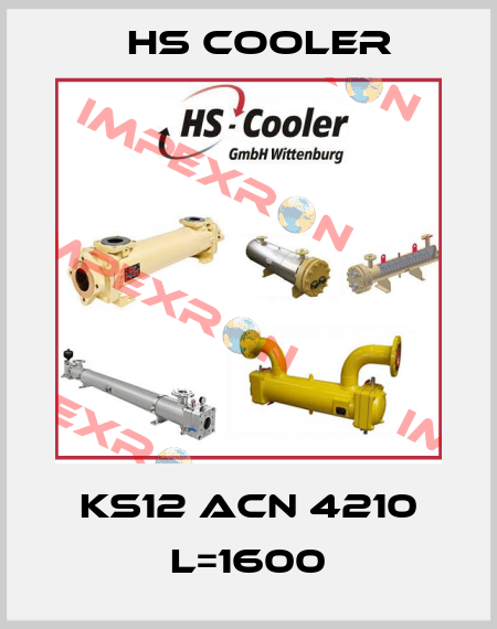 KS12 ACN 4210 L=1600 HS Cooler