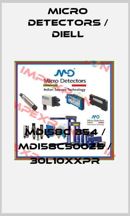 MDI58C 354 / MDI58C500Z5 / 30L10XXPR
 Micro Detectors / Diell