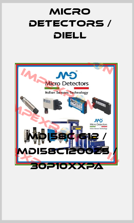 MDI58C 612 / MDI58C1200Z5 / 30P10XXPA
 Micro Detectors / Diell