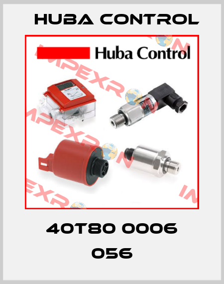 40T80 0006 056 Huba Control