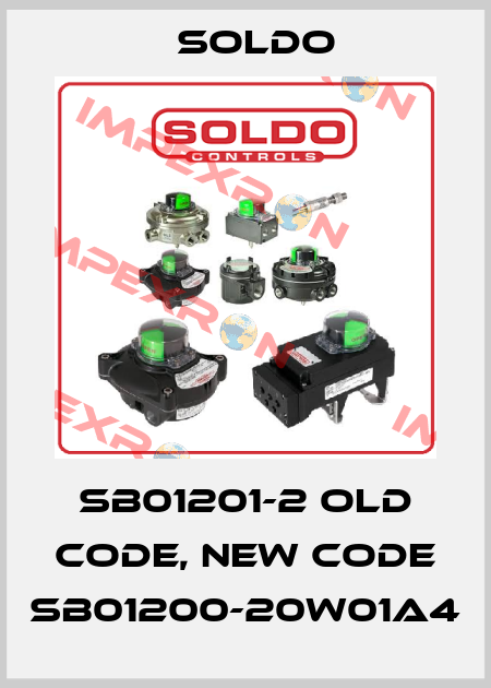 SB01201-2 old code, new code SB01200-20W01A4 Soldo