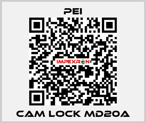 Cam lock MD20A Pei