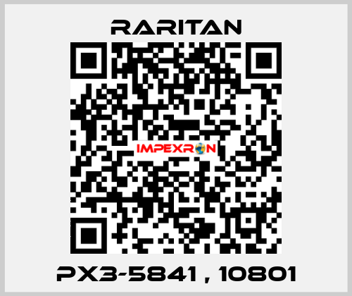 PX3-5841 , 10801 Raritan