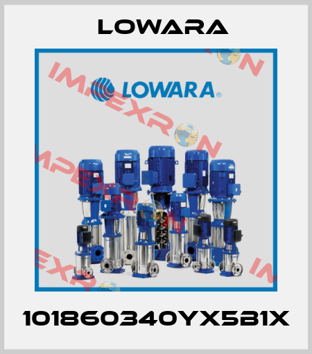 101860340YX5B1X Lowara