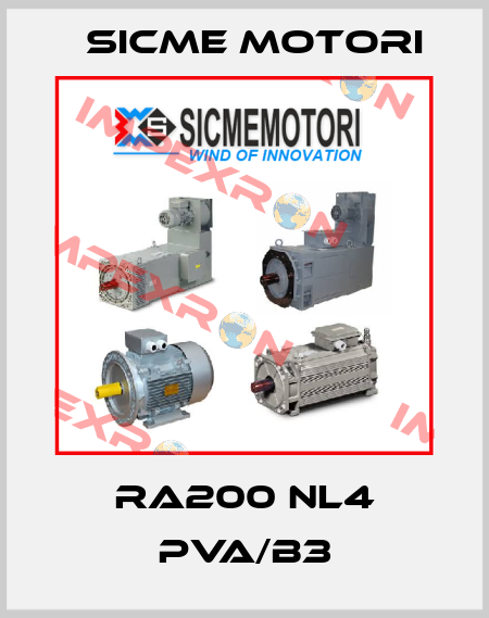 RA200 NL4 PVA/B3 Sicme Motori