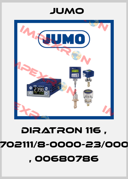 diraTRON 116 , 702111/8-0000-23/000 , 00680786 Jumo