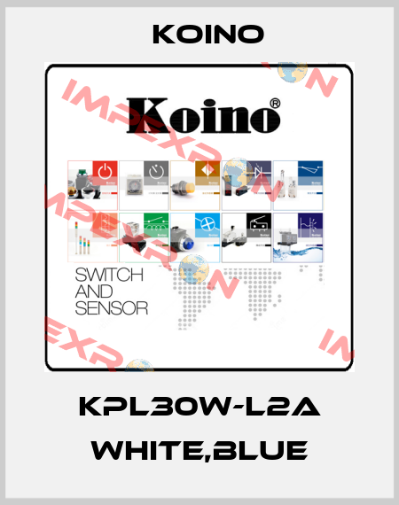 KPL30W-L2A White,Blue Koino