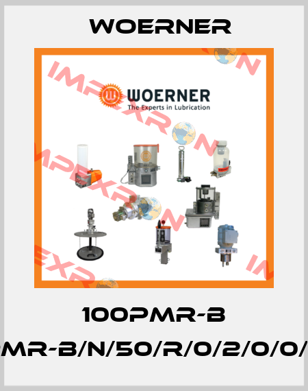100PMR-B (PMR-B/N/50/R/0/2/0/0/0) Woerner