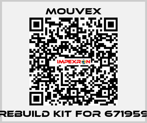 Rebuild kit for 671959 MOUVEX
