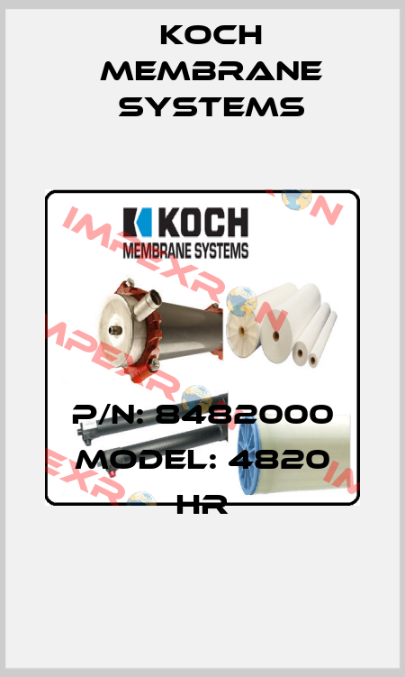 P/N: 8482000 Model: 4820 HR Koch Membrane Systems