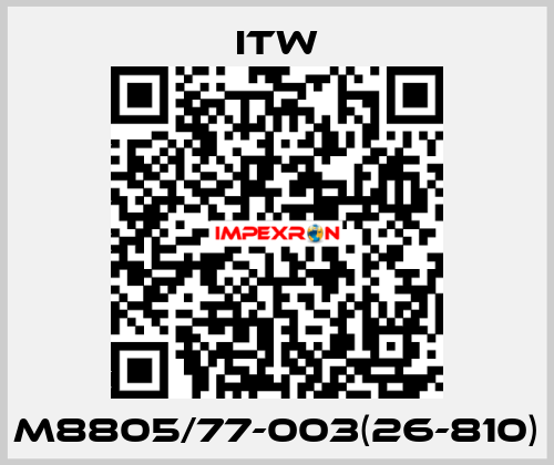 M8805/77-003(26-810) ITW