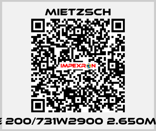 VRE 200/731W2900 2.650m3//h Mietzsch