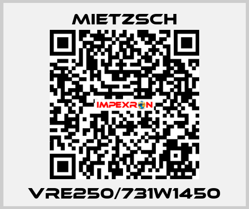 VRE250/731W1450 Mietzsch