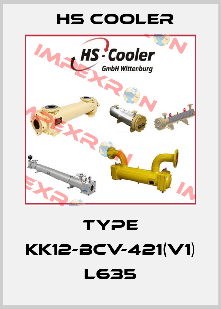 Type KK12-BCV-421(V1) L635 HS Cooler