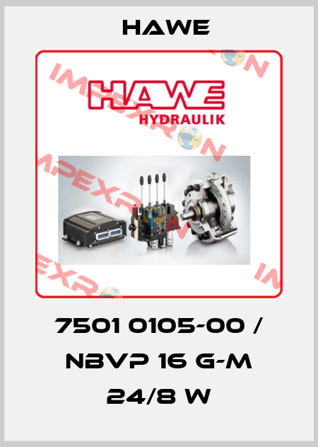 7501 0105-00 / NBVP 16 G-M 24/8 W Hawe