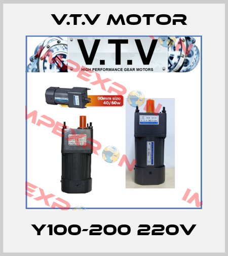 Y100-200 220V V.t.v Motor