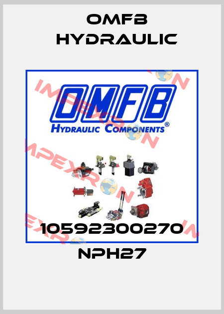 10592300270 NPH27 OMFB Hydraulic