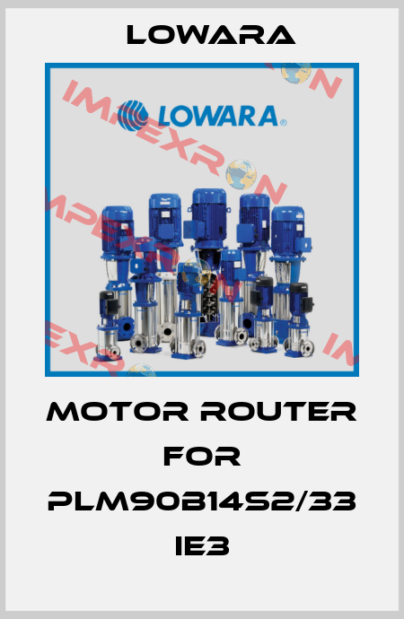 motor router for PLM90B14S2/33 IE3 Lowara