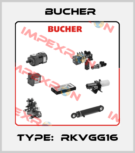 Type:​RKVGG16 Bucher