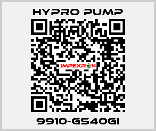 9910-GS40GI Hypro Pump