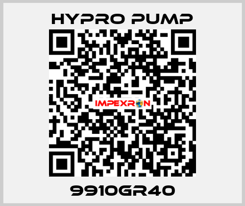 9910GR40 Hypro Pump