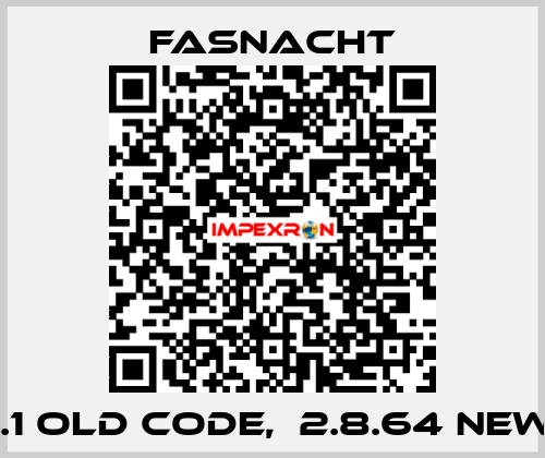 Z 5013.1 old code,  2.8.64 new code FASNACHT