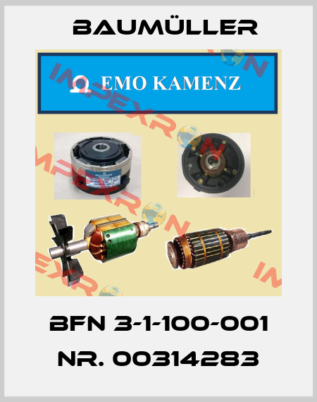 BFN 3-1-100-001 Nr. 00314283 Baumüller