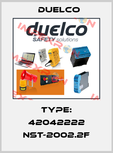 Type: 42042222 NST-2002.2F DUELCO