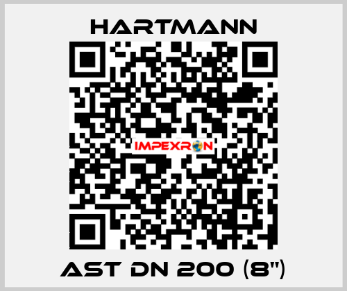 AST DN 200 (8") Hartmann