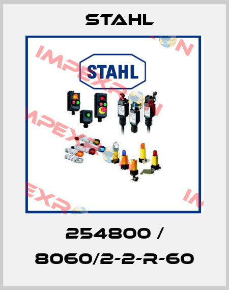 254800 / 8060/2-2-R-60 Stahl