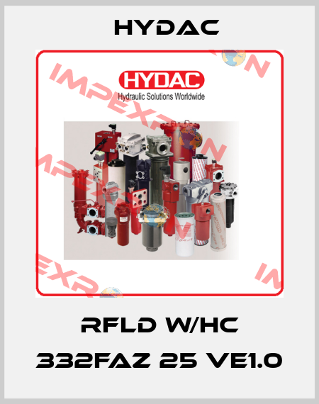 RFLD W/HC 332FAZ 25 VE1.0 Hydac