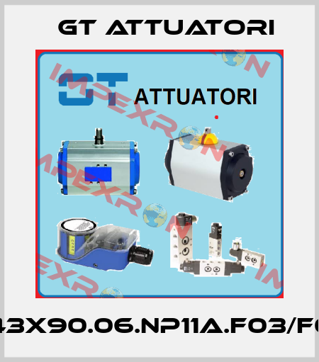 GTKB.43x90.06.NP11A.F03/F05.000 GT Attuatori