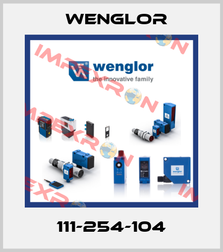 111-254-104 Wenglor