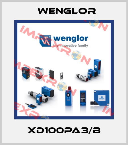 XD100PA3/B Wenglor